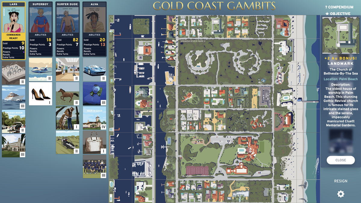 GOLD COAST GAMBITS - Boca Raton & Palm Beach  - Full Game (Steam Key)